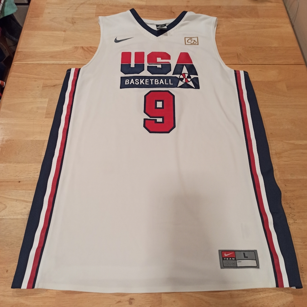 Nike Michael Jordan USA team dream basketball Jersey. Size large